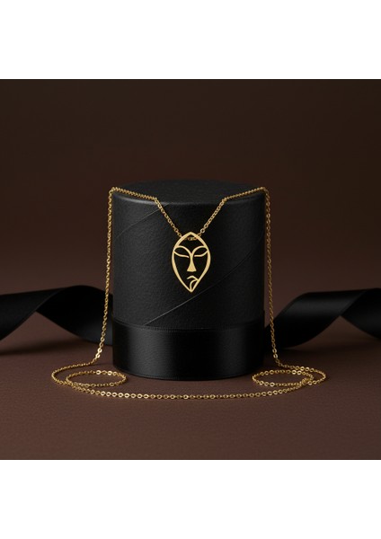 14 Ayar Altın Kolye Ucu yüz GM46 1 gr modelleri