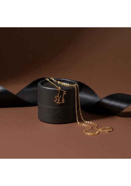 Tabitela 8 Ayar Altın Kolye Ucu Güzel Tasarımlar GM385 1 gr modelleri