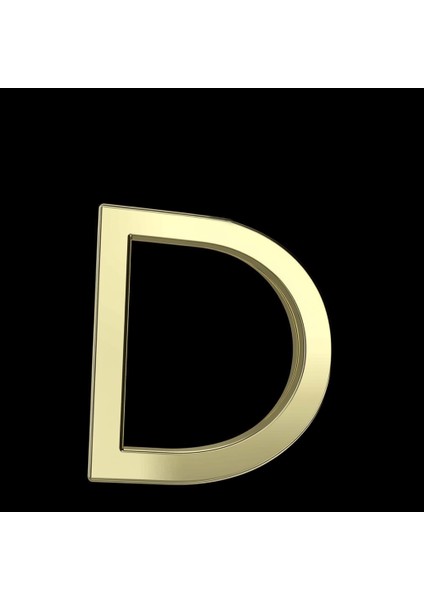 14 Ayar Altın Kolye Ucu "D"harfi GM632 1 gr fırsatları