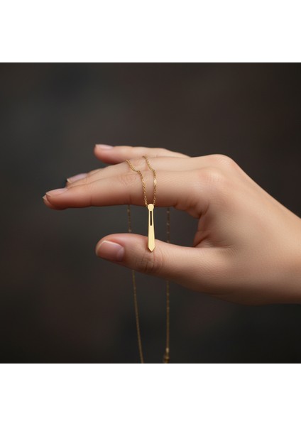 Tabitela 8 Ayar Altın Kolye Ucu Kravat GM138 1 gr fiyatları