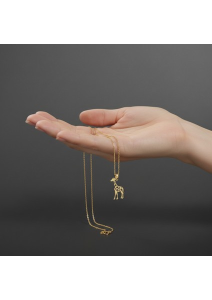 14 Ayar Altın Kolye Ucu Zürafa GM2322 1 gr fiyatları
