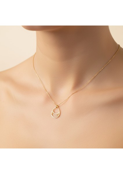 14 Ayar Altın Kolye Ucu deniz GM516 1 gr