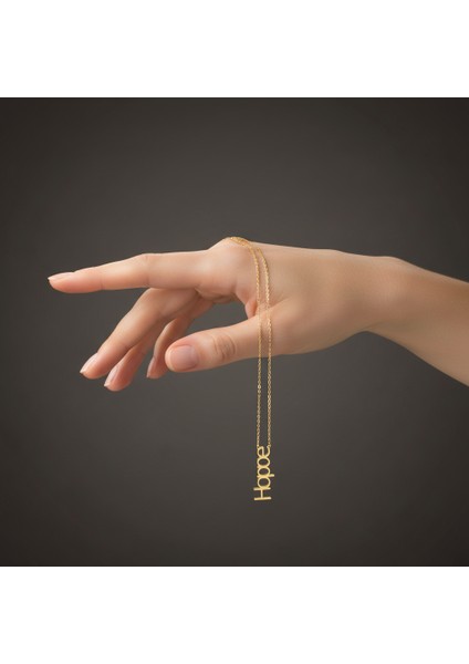 14 Ayar Altın Kolye Ucu kelime GM380 1 gr fiyatları