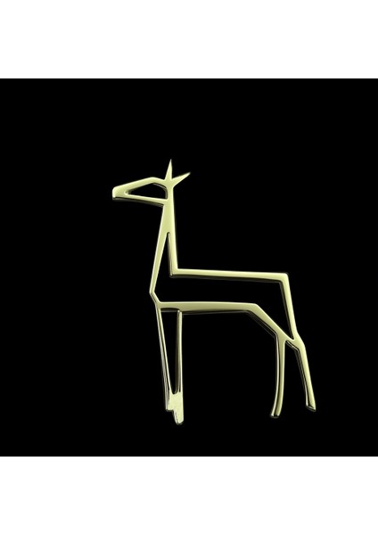 14 ayar altın kolye zürafa GM305 1 gr fırsatları