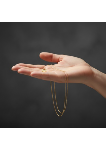 14 ayar altın kolye kedi GM579 1 gr fiyatları