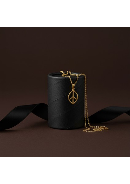 Tabitela 8 Ayar Altın Kolye Ucu Yaprak GM32 0.5 gr modelleri