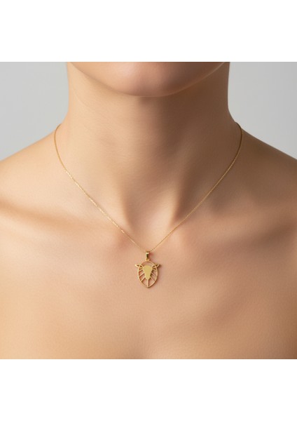 14 Ayar Altın Kolye Ucu Keçi GM2377 1 gr