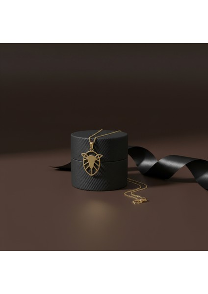 14 Ayar Altın Kolye Ucu Keçi GM2377 1 gr modelleri