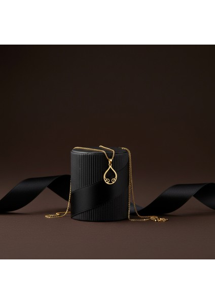 14 ayar altın kolye kapı GM797 1 gr modelleri