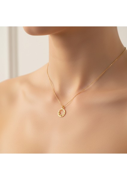 Tabitela 14 Ayar Altın Kolye Ucu Buğday Başağı GM1009 1 gr