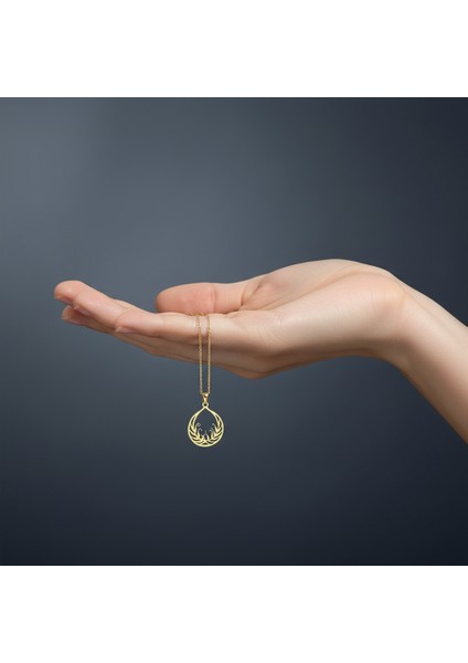 Tabitela 14 Ayar Altın Kolye Ucu Buğday Başağı GM1148 1 gr fiyatları