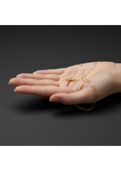 14 Ayar Altın Kolye Ucu "T"harfi GM611 1 gr fiyatları