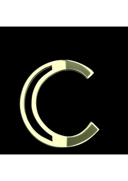 14 Ayar Altın Kolye Ucu "C"harfi GM660 1 gr fırsatları