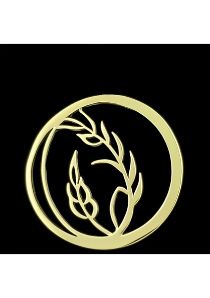 14 Ayar Altın Kolye Ucu Buğday Başağı GM1002 0.5 gr fırsatları