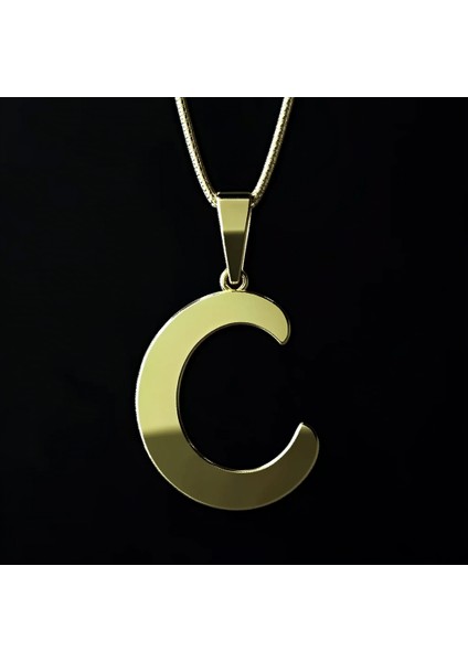 8 Ayar Altın Kolye Ucu Harf C GM2858 1 gr fırsatları