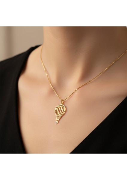 8 Ayar Altın Kolye Ucu Balon GM1513 1 gr