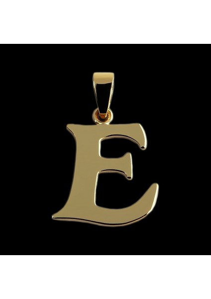 14 Ayar Altın Kolye Ucu Harf E GM2891 0.5 gr fırsatları