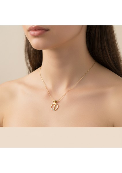 14 Ayar Altın Kolye Ucu anahtar GM209 1 gr