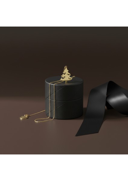 14 Ayar Altın Kolye Ucu yılbaşı Ağacı ya Noel Ağacı GM485 1 gr modelleri