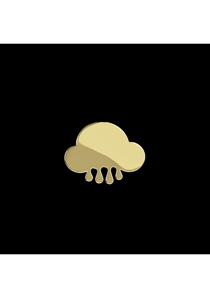 14 Ayar Altın Kolye Ucu bulut GM565 1 gr fırsatları