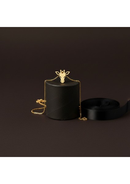 14 Ayar Altın Kolye Ucu zürafa GM313 1 gr modelleri