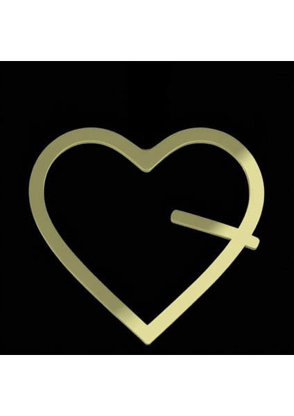 14 Ayar Altın Kolye Ucu kalp GM21 1 gr fırsatları