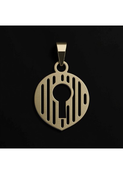 14 Ayar Altın Kolye Ucu Anahtar Deliği GM1762 1 gr fırsatları