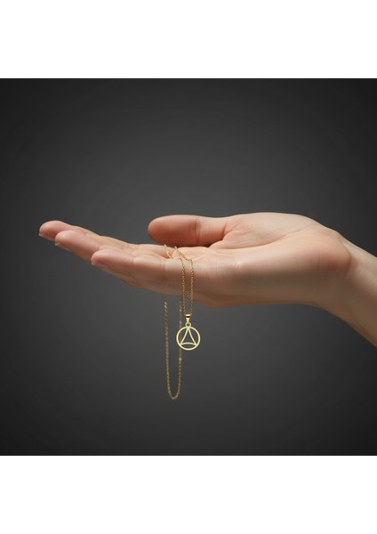 Tabitela 14 Ayar Altın Kolye Ucu Yuvarlak GM889 1 gr fiyatları