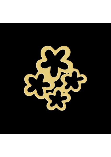 14 Ayar Altın Kolye Ucu çiçek GM389 1 gr fırsatları