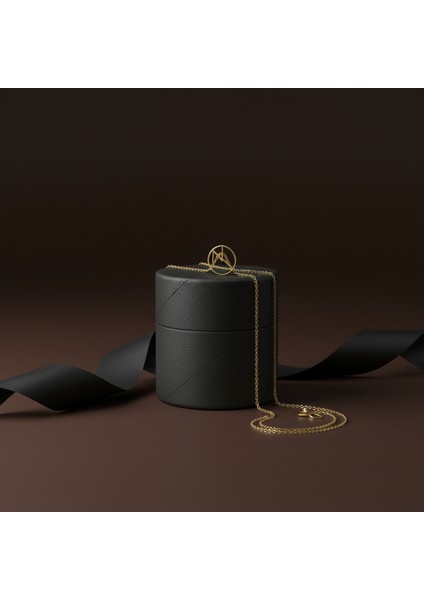 14 Ayar Altın Kolye Ucu "N"harfi GM673 1 gr modelleri