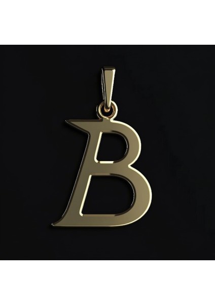 8 Ayar Altın Kolye Ucu Harf B GM2697 1 gr fırsatları