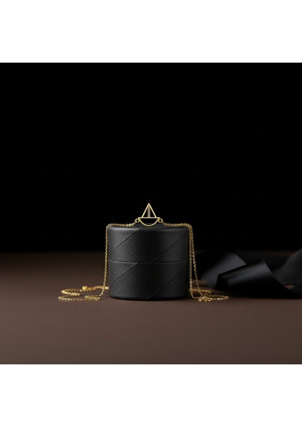 14 Ayar Altın Kolye Ucu üçgen GM239 1 gr modelleri