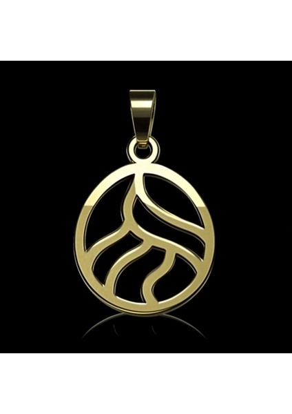 14 Ayar Altın Kolye Ucu Su GM2081 0.5 gr fırsatları