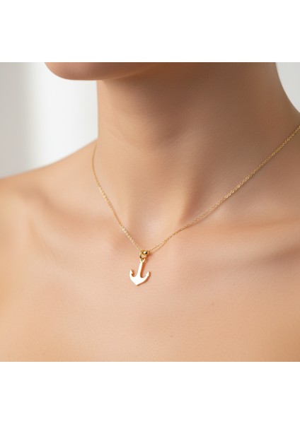 14 Ayar Altın Kolye Ucu tekne GM452 1 gr