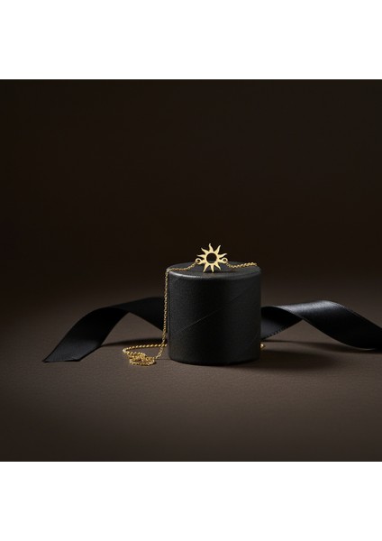 Tabitela 8 Ayar Altın Kolye Ucu Güneş GM429 0.5 gr modelleri