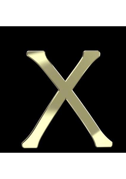 14 Ayar Altın Kolye Ucu "X"harfi GM701 1 gr fırsatları