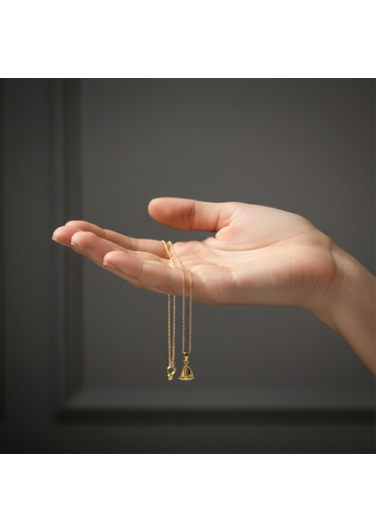 14 ayar altın kolye tekne GM383 1 gr fiyatları