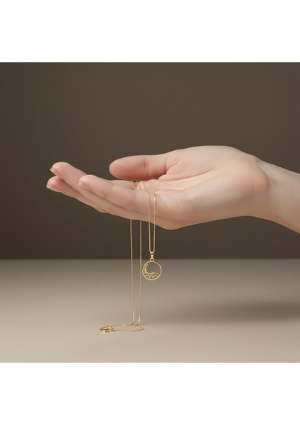 14 Ayar Altın Kolye Ucu bulut GM541 1 gr fiyatları