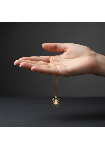 Tabitela 8 Ayar Altın Kolye Ucu Örümcek GM133 1 gr fiyatları