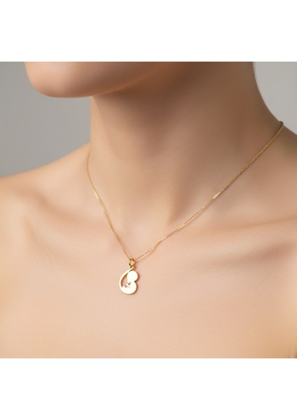 14 Ayar Altın Kolye Ucu bebek GM35 1 gr