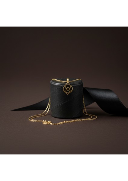 14 Ayar Altın Kolye Ucu Yuvarlak GM888 1 gr modelleri