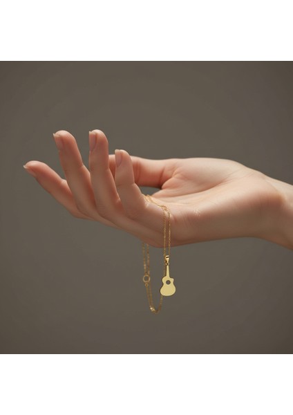 14 ayar altın kolye gitar GM168 1 gr fiyatları