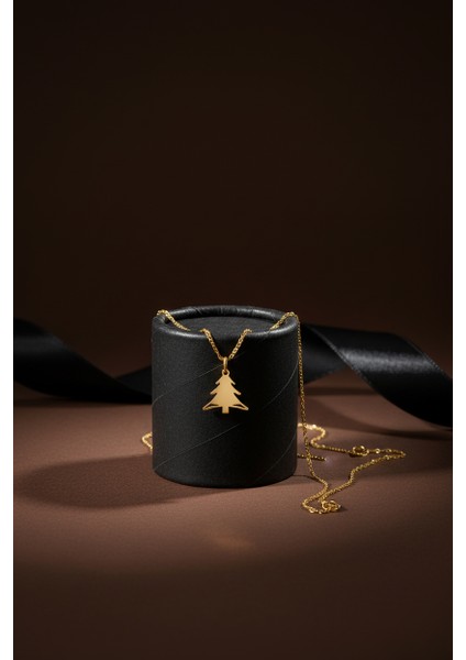 14 Ayar Altın Kolye Ucu yılbaşı Ağacı ya Noel Ağacı GM284 1 gr modelleri