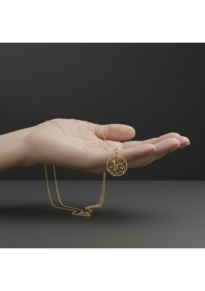 14 ayar altın kolye kedi GM581 1 gr fiyatları