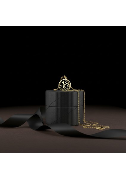 14 ayar altın kolye kedi GM581 1 gr modelleri