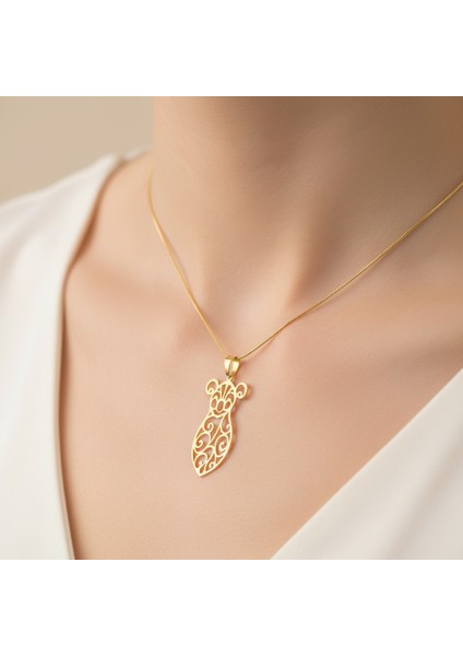 8 Ayar Altın Kolye Ucu Koala GM2219 0.5 gr