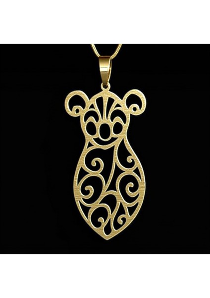 8 Ayar Altın Kolye Ucu Koala GM2219 0.5 gr fırsatları