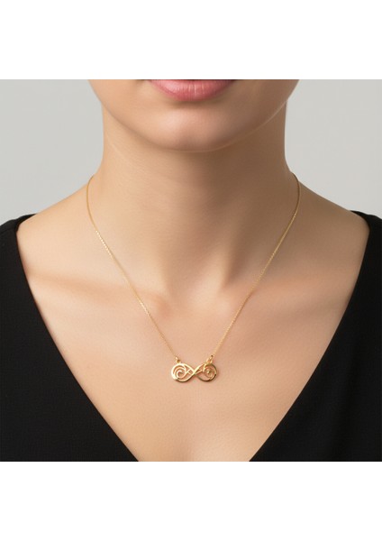 Tabitela 14 Ayar Altın Kolye Ucu Limitsiz GM1273 1 gr