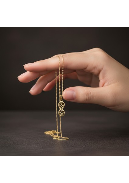 Tabitela 14 Ayar Altın Kolye Ucu Limitsiz GM1273 1 gr fiyatları