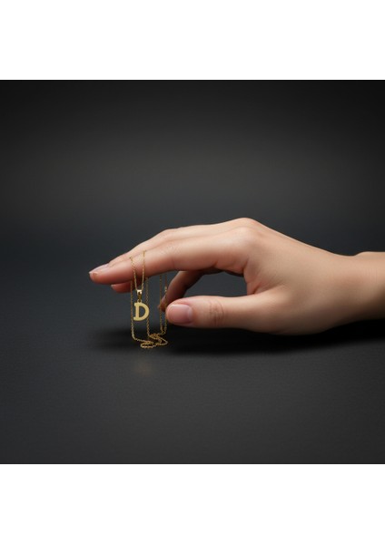 8 Ayar Altın Kolye Ucu Harf D GM2737 1 gr fiyatları
